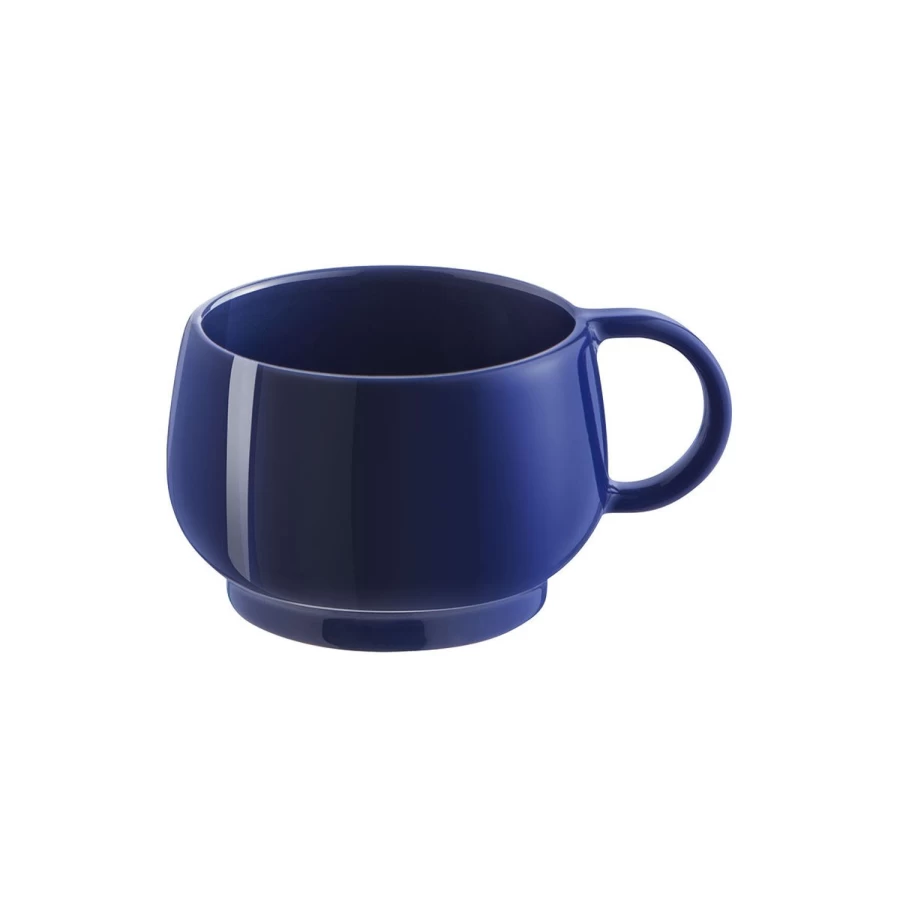 Degrenne Paris Cafeteria Bleu Gourmet Stacking Dinnerware Set