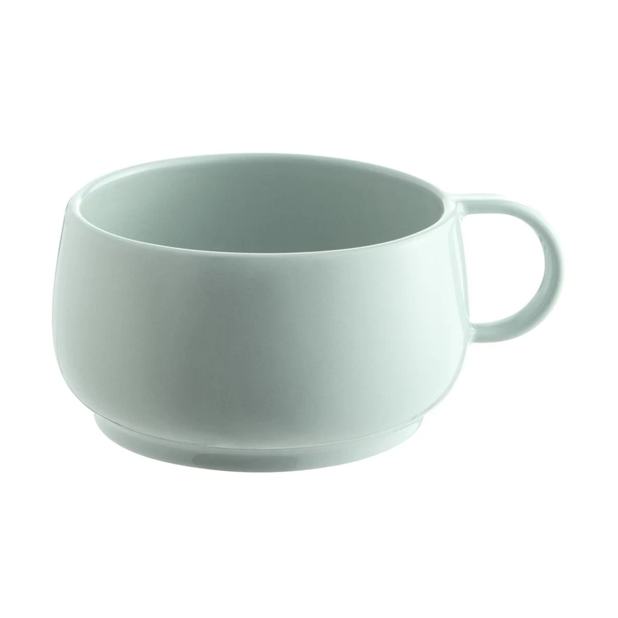 Degrenne Paris Green Almond Cafeteria Stacking Mug Set