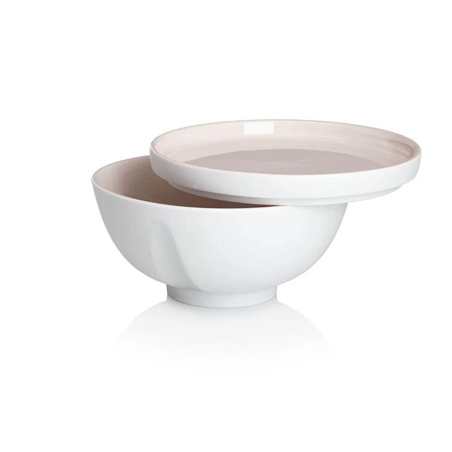 Degrenne Paris Pink Radish Economer Crockery Set - Elegant French Tableware