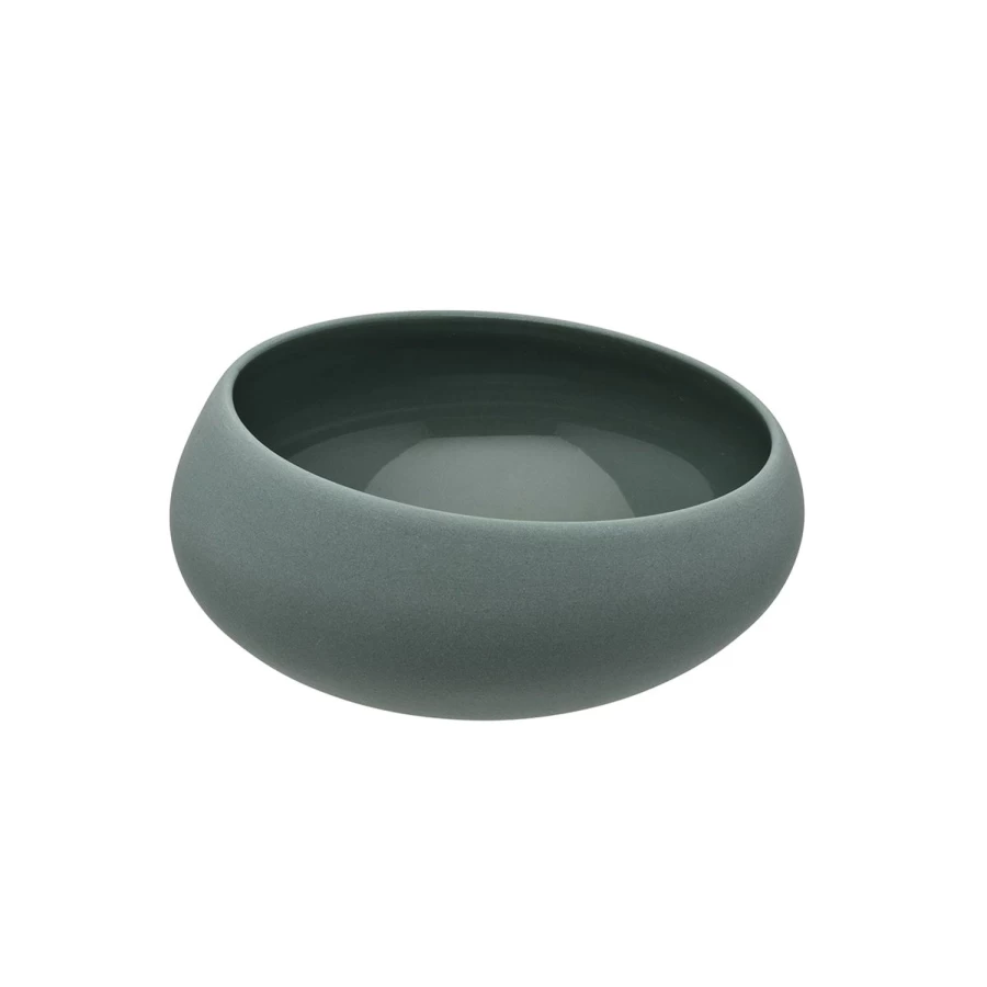 Degrenne Paris Bahia Green Clay Dinner Plate - Eco-Friendly Ceramic Tableware