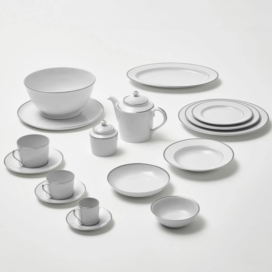 Degrenne Paris Platinum Braid - Luxury Tableware & Elegant Dining Accessories