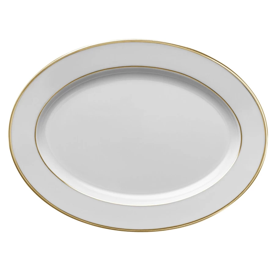 Degrenne Paris Eclipse Gold Galon Luxury Tableware Collection
