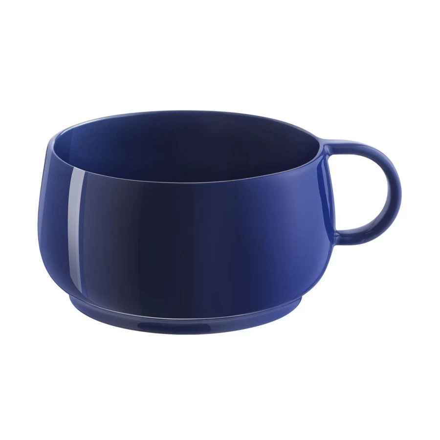 Degrenne Paris Cafeteria Bleu Gourmet Stacking Dinnerware Set
