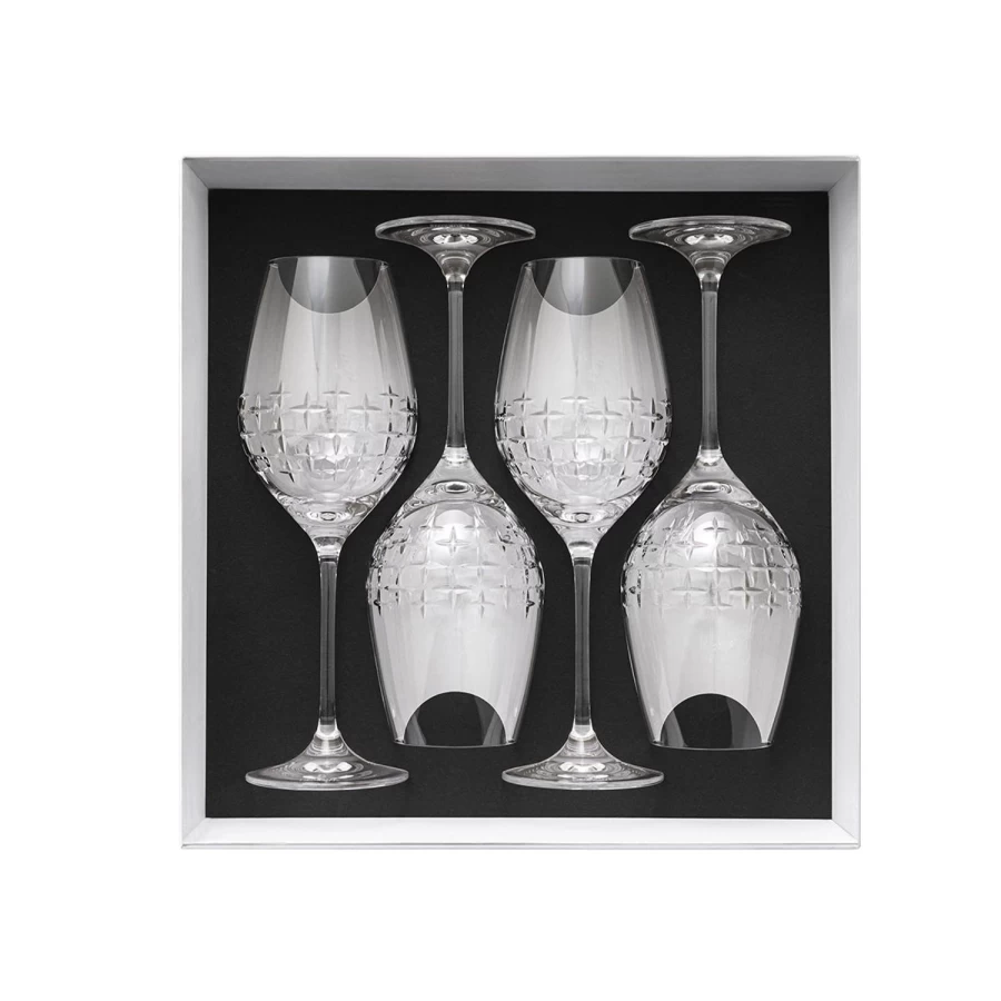 Degrenne Paris Newport Twist Stainless Steel Cutlery Set - Modern Flatware Collection