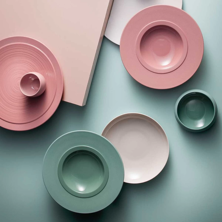 Degrenne Paris Bahia Green Clay Dinner Plate – Eco-Friendly Ceramic Tableware