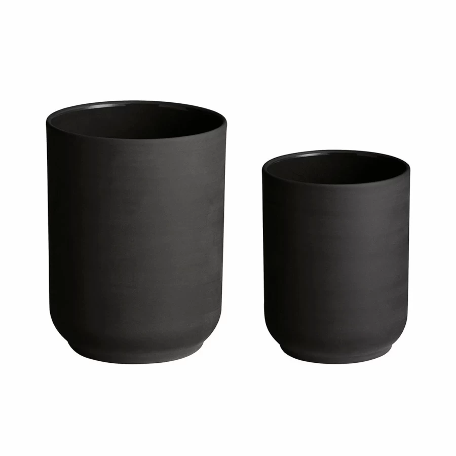 Degrenne Paris Bahia Onyx Black Stoneware Dinner Plate – Elegant Tableware