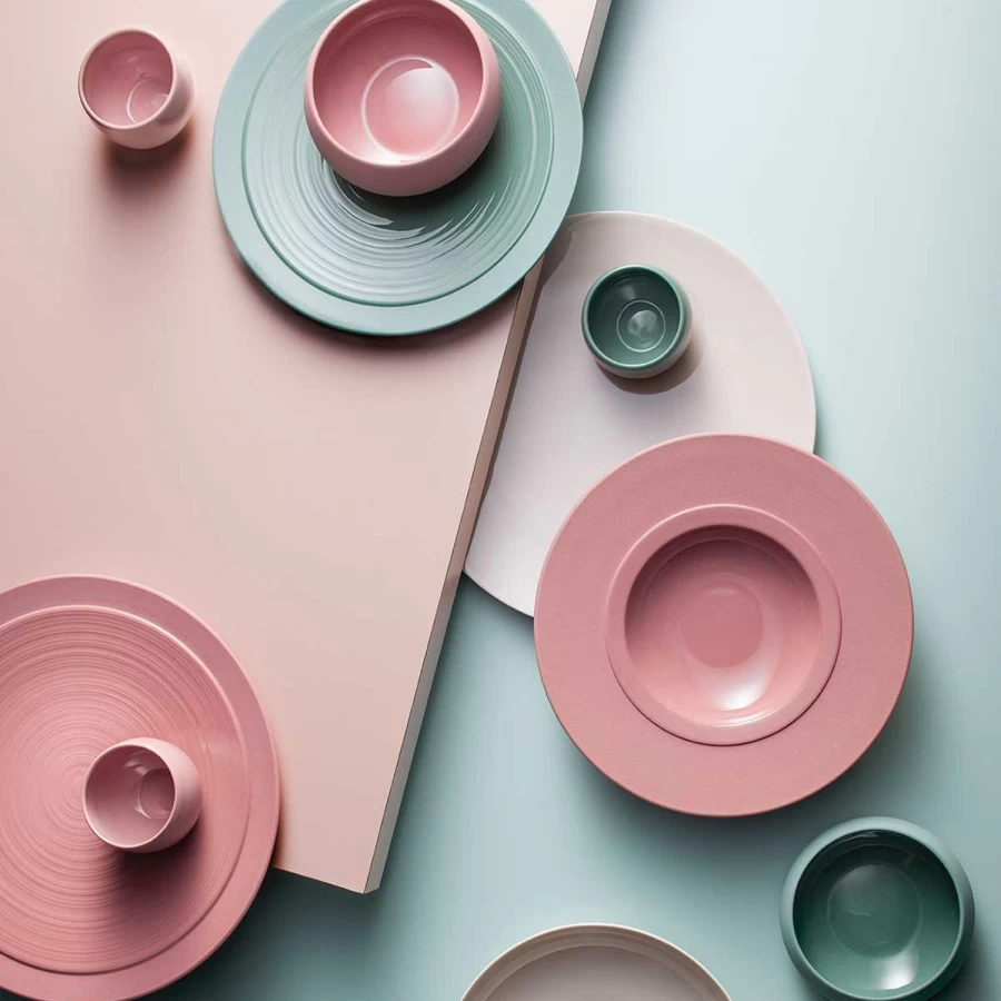 Degrenne Paris Bahia Green Clay Dinner Plate – Eco-Friendly Ceramic Tableware