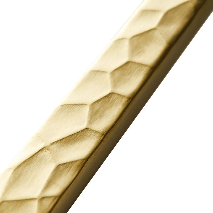 Degrenne Paris Brass Hammered Fuse - Handcrafted Decorative Hardware for Home & Furniture